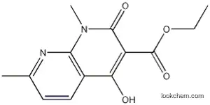 Molecular Structure of 69407-72-3 (ethyl 4-hydroxy-1,7-dimethyl-2-oxo-1,2-dihydro-1,8-naphthyridine-3-carboxylate)